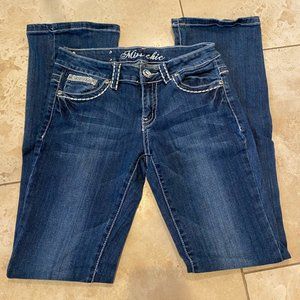 miss chic usa slim boot jean